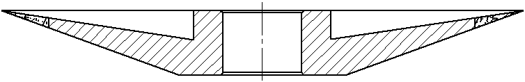 Круг алмазный шлифовальный 4BT9 ( 4ВТ9 ) на органической связке