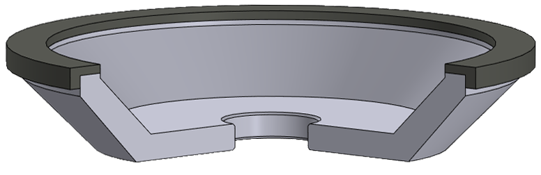 Круг алмазный шлифовальный 12C-45 на органической связке